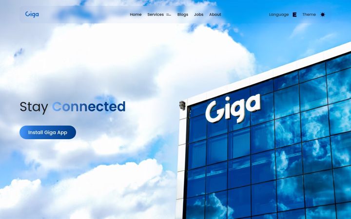 Screenshot of giga.ly