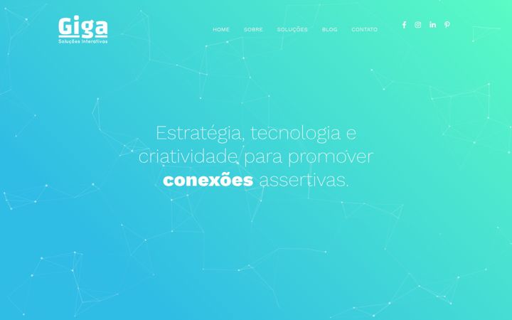 Screenshot of gigainterativa.com.br