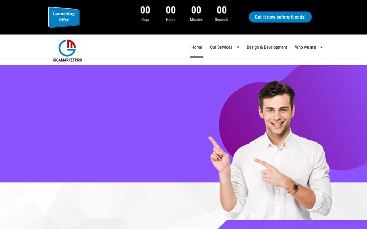 Screenshot of gigamarketpro.com