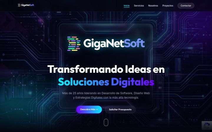 Screenshot of giganetsoft.com