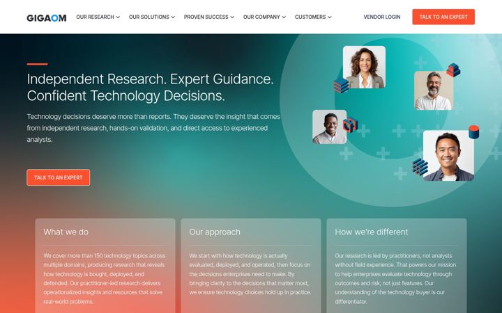 Screenshot of gigaom.com