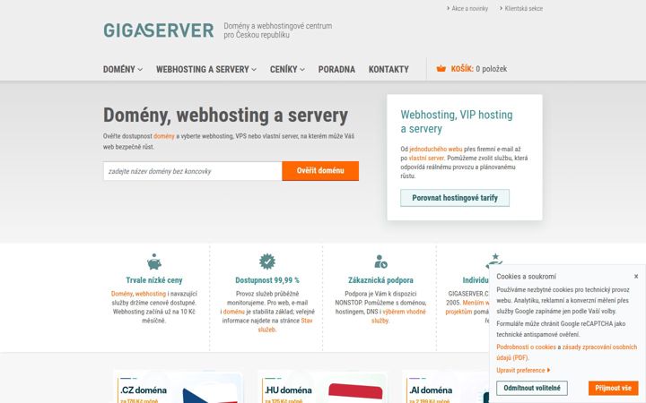 gigaserver.cz