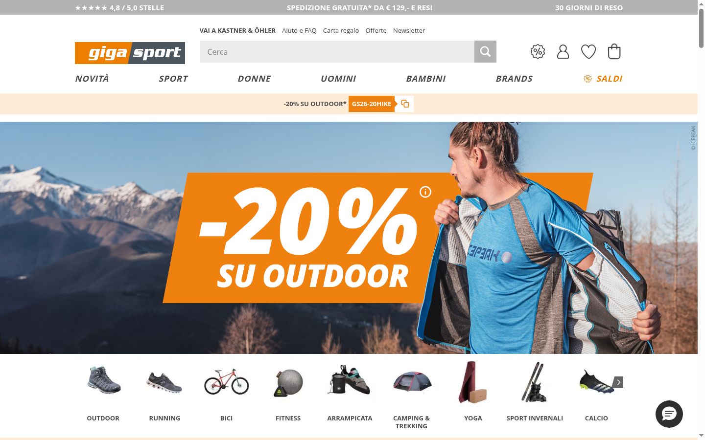 Snímek obrazovky baneru souhlasu zobrazeného před jakoukoli interakcí