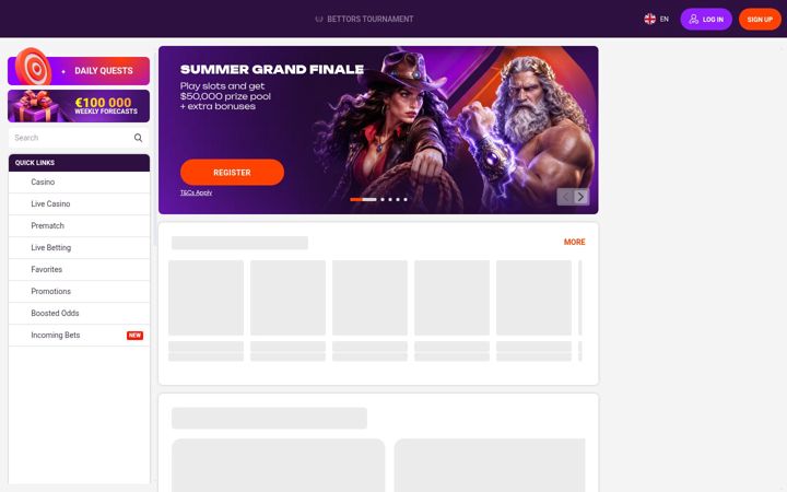 Screenshot of gigatops.com