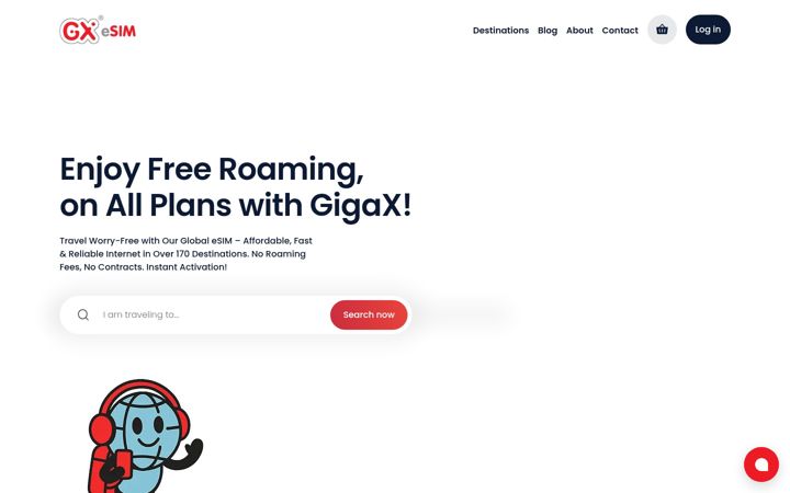 Screenshot of gigaxesim.com