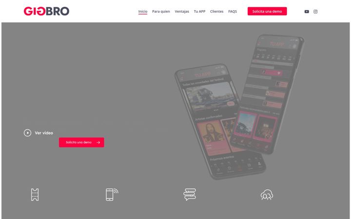 Screenshot of gigbro.es