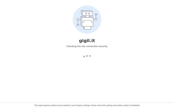 Screenshot of gigil.it