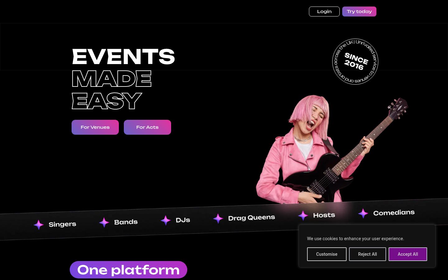 Screenshot tal-banner tal-kunsens muri qabel kwalunkwe interazzjoni