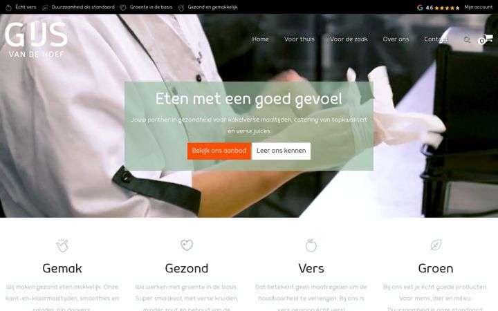 Screenshot of gijsvandehoef.nl