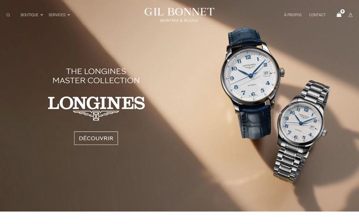 Screenshot of gil-bonnet.ch