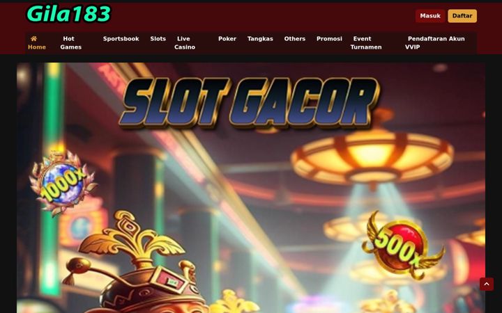 Screenshot of gila183.com