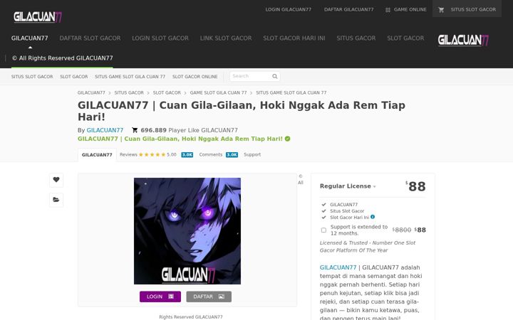 Capture d'écran de gilacuan77.com