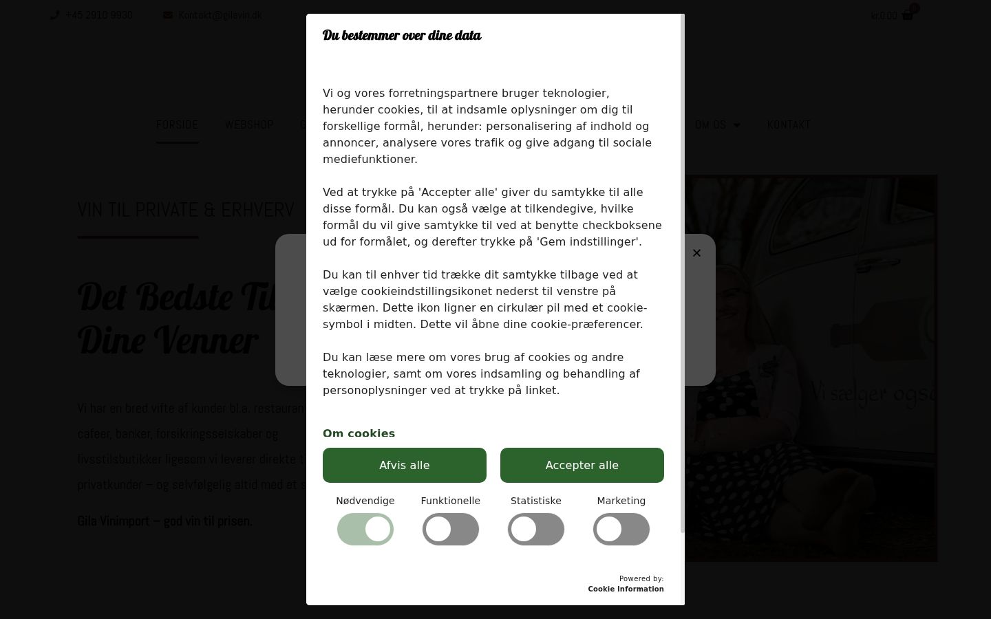 Sutikimo reklamjuostės, rodytos prieš bet kokią sąveiką, ekrano kopija