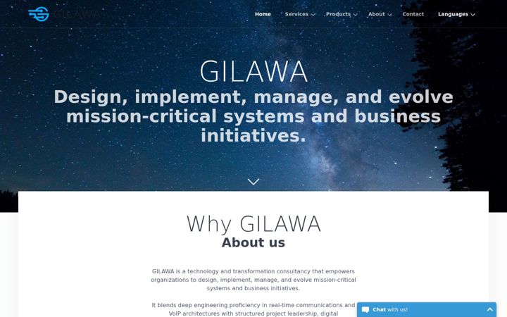 Screenshot of gilawa.com
