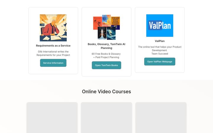 Screenshot of gilb.com