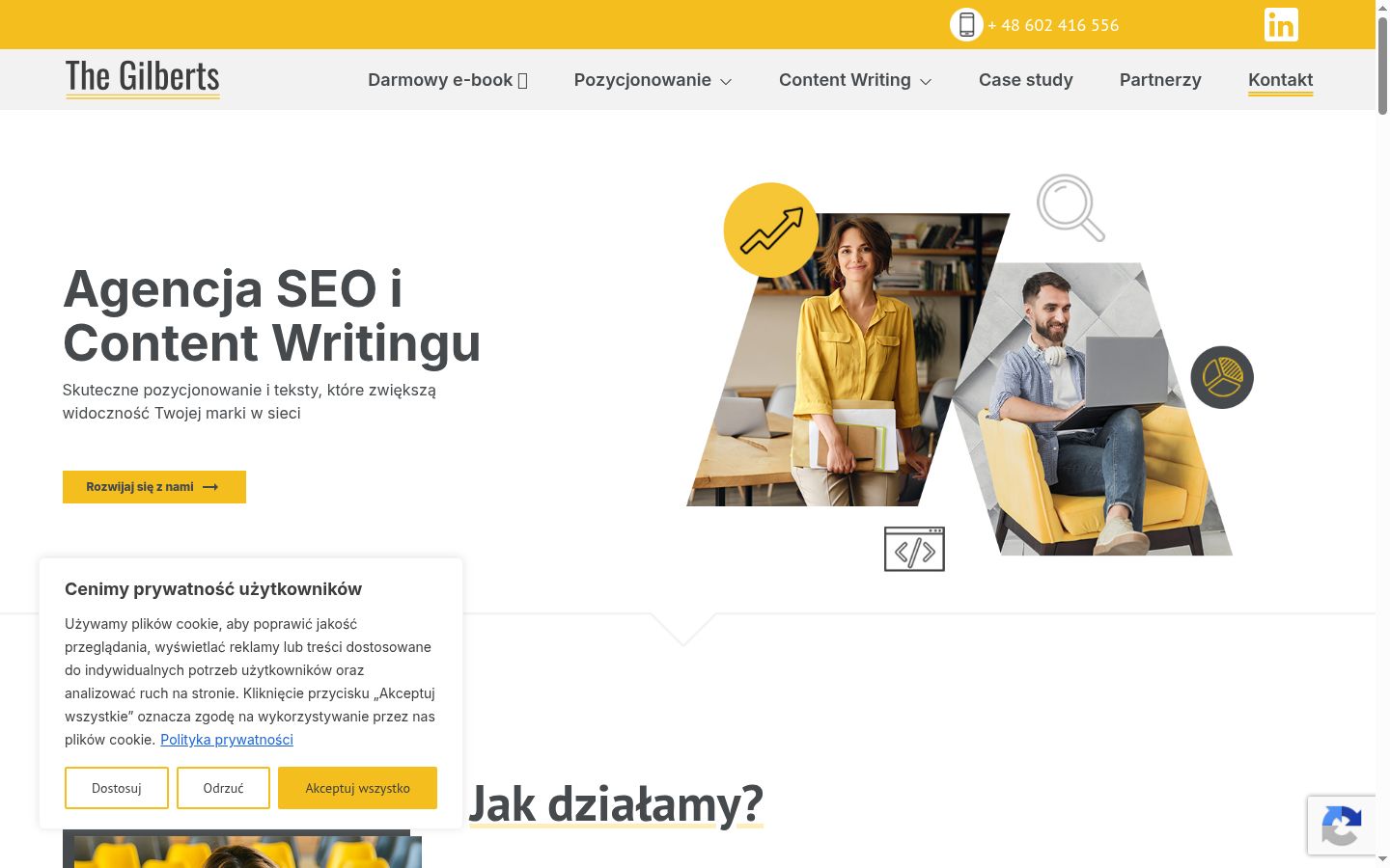 Screenshot tal-banner tal-kunsens muri qabel kwalunkwe interazzjoni