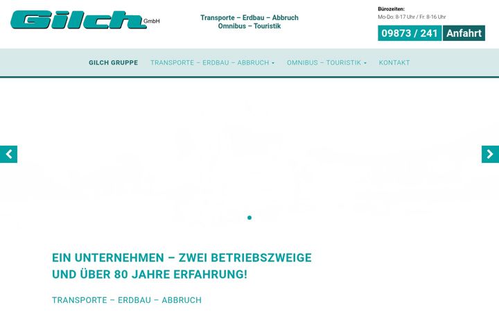 Screenshot of gilch-gmbh.de