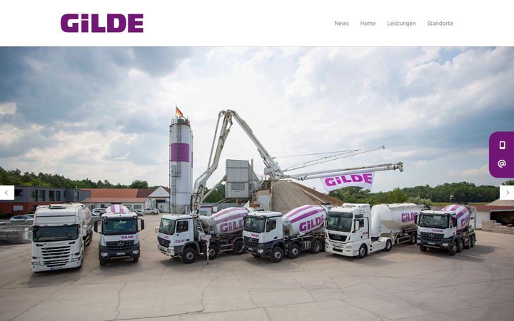 Screenshot of gildegruppe.de