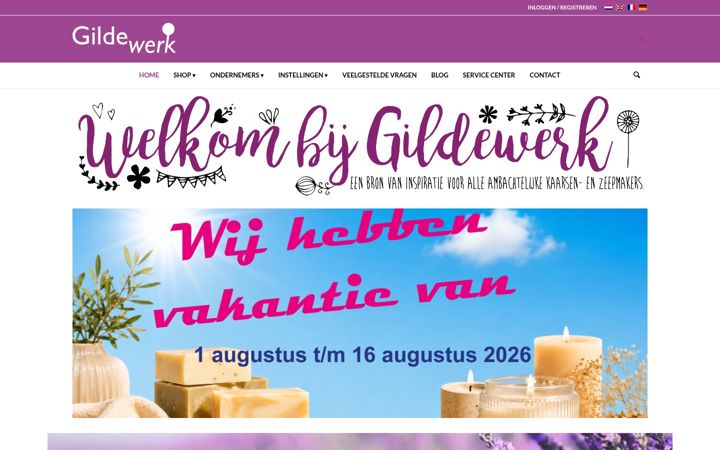 Screenshot of gildewerk.com