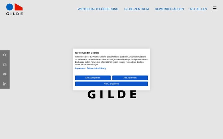 Screenshot of gildezentrum.de