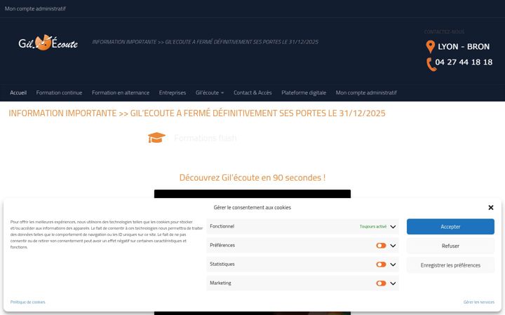 Screenshot of gilecoute.com