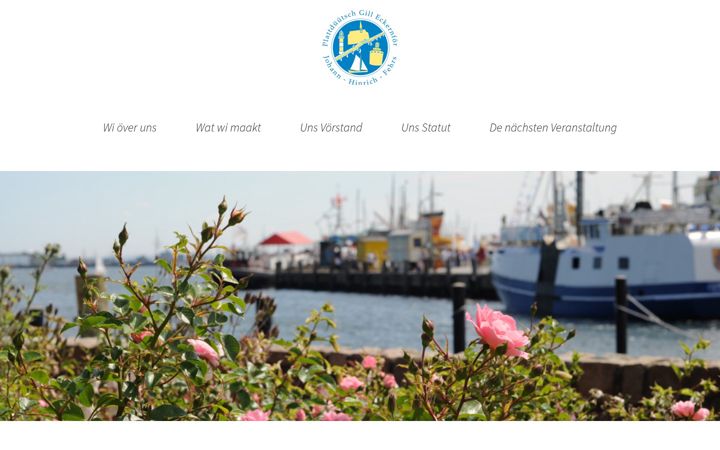 Screenshot of gill-eckernfoerde.de