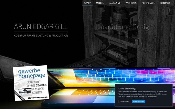 Screenshot of gill-web.de