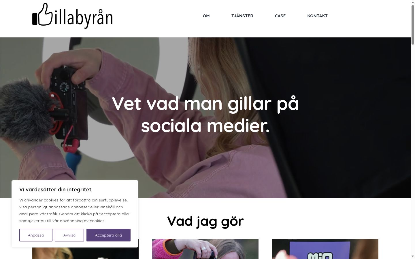 Zrzut ekranu banera zgody wyświetlanego przed jakąkolwiek interakcją