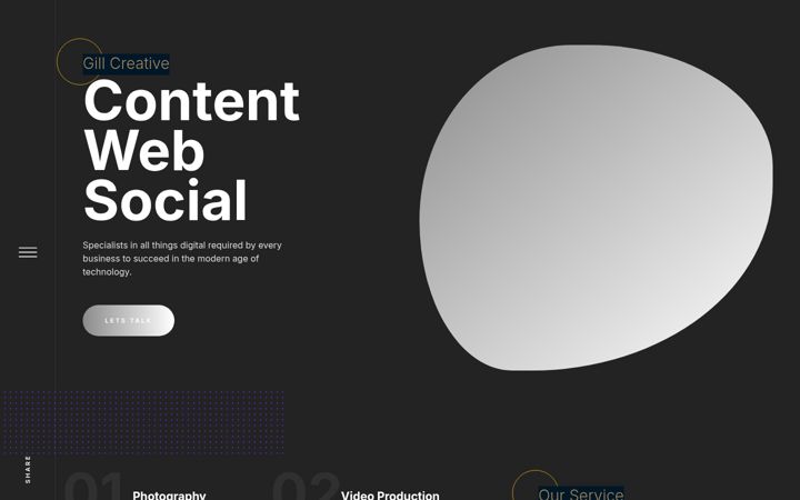 Screenshot of gillcreative.co