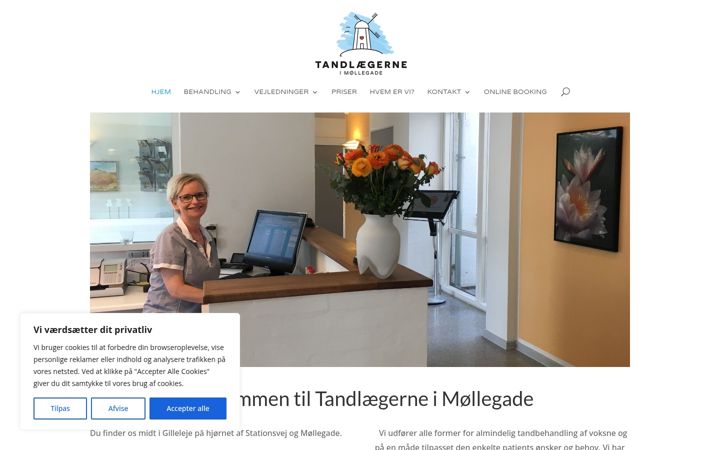 Screenshot of gilleleje-tand.dk