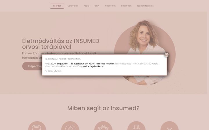 Screenshot of gillerinsumed.hu