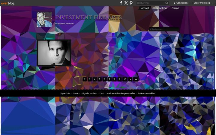 Screenshot of gillesduparc.com