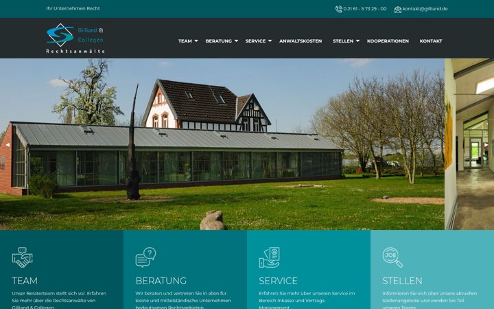 Screenshot of gilliand.de