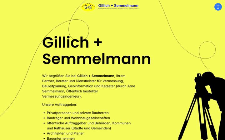 Screenshot of gillich-semmelmann.de