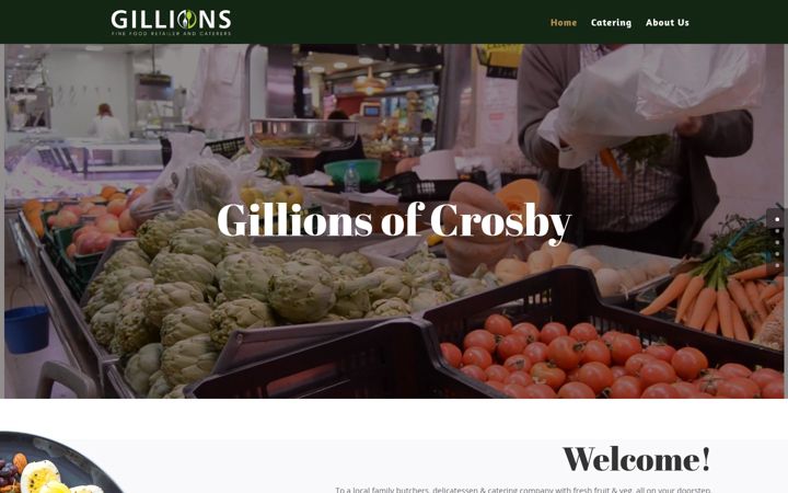 Screenshot of gillionsofcrosby.com