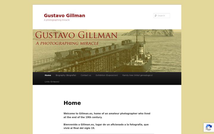 Screenshot of gillman.es