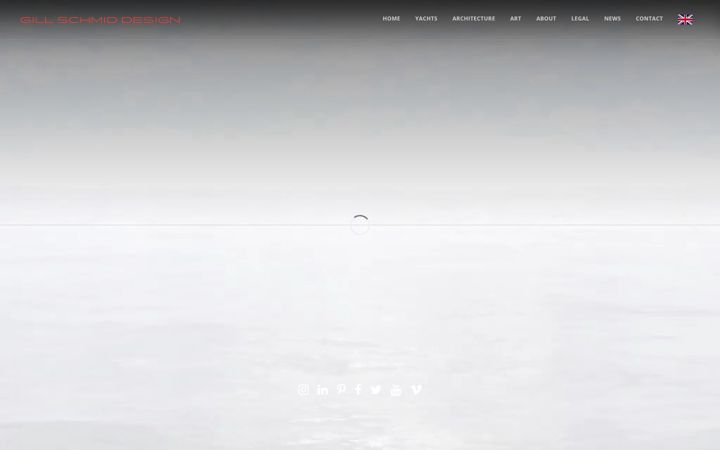 Screenshot of gillschmiddesign.com