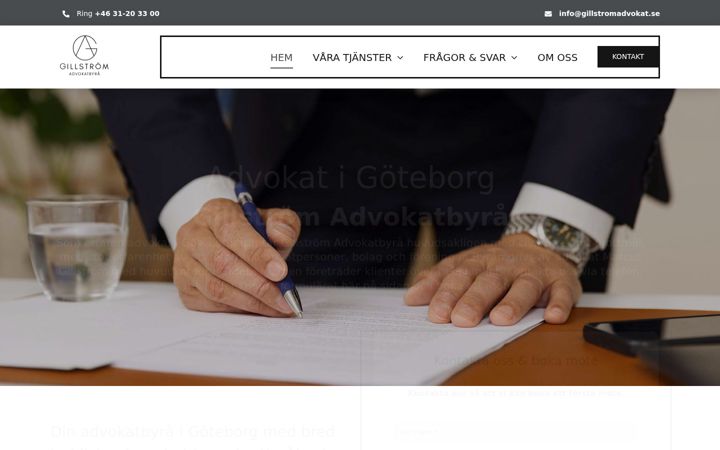 gillstromadvokat.se