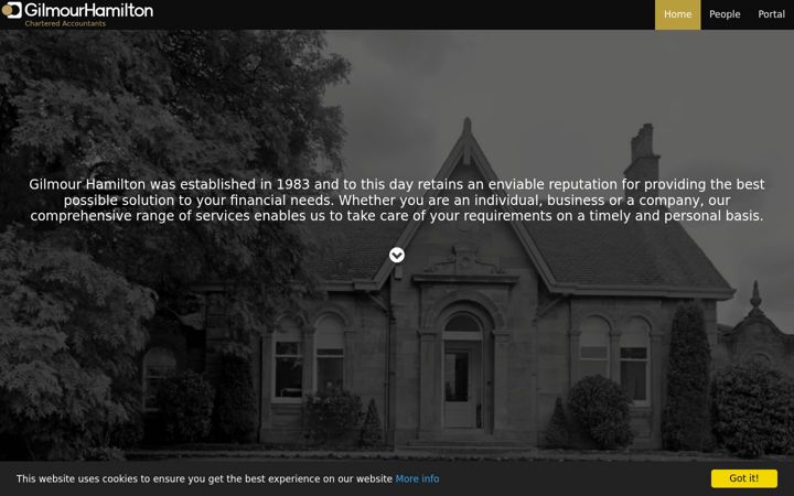 Screenshot of gilmour-hamilton.co.uk