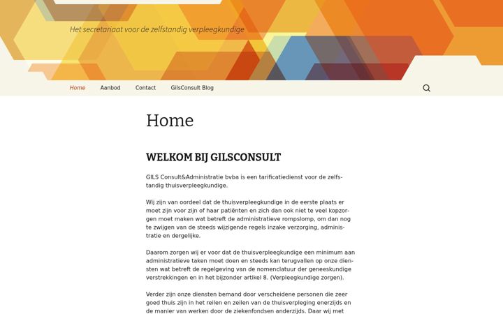 Screenshot of gilsconsult.be