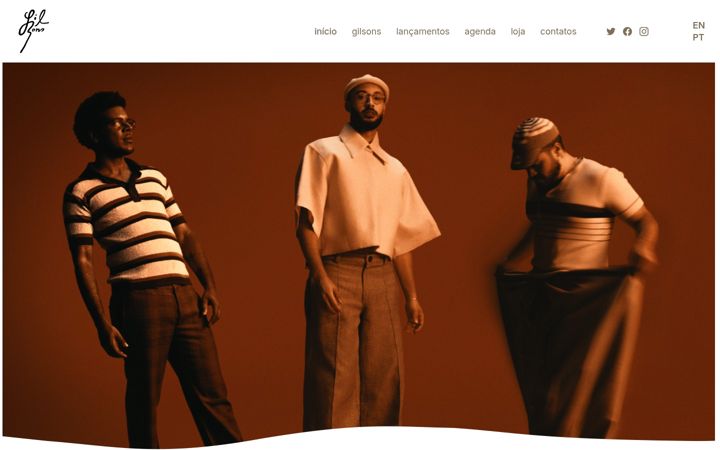 Screenshot of gilsons.com.br