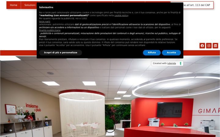 Screenshot of gimargenerali.it