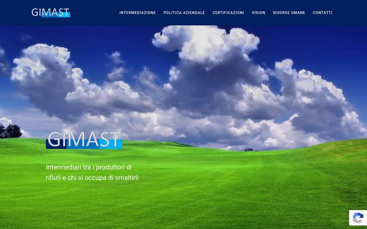 Screenshot of gimast.eu