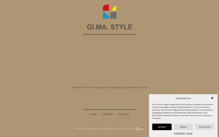 Screenshot of gimastyle.it