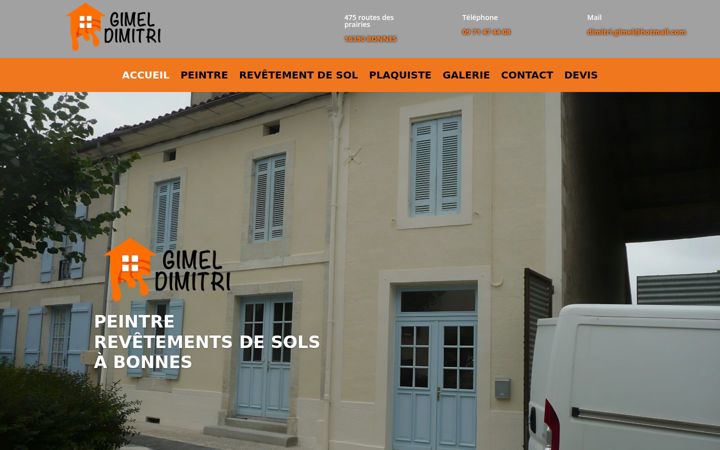 Screenshot of gimel-dimitri-peintre.fr