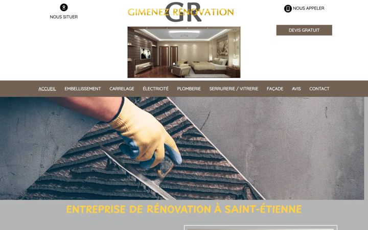 Screenshot of gimenezrenovation.fr
