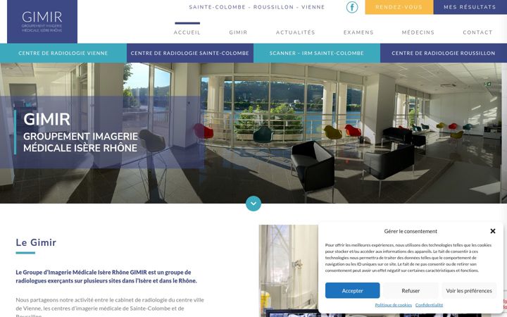 Screenshot of gimir.com