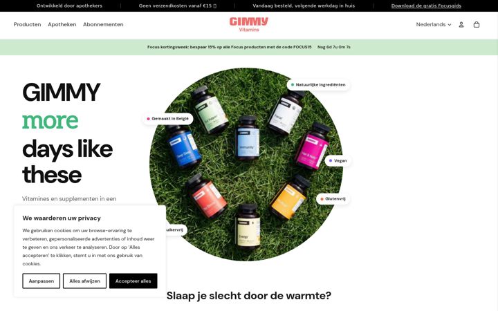 Screenshot of gimmyvitamins.com