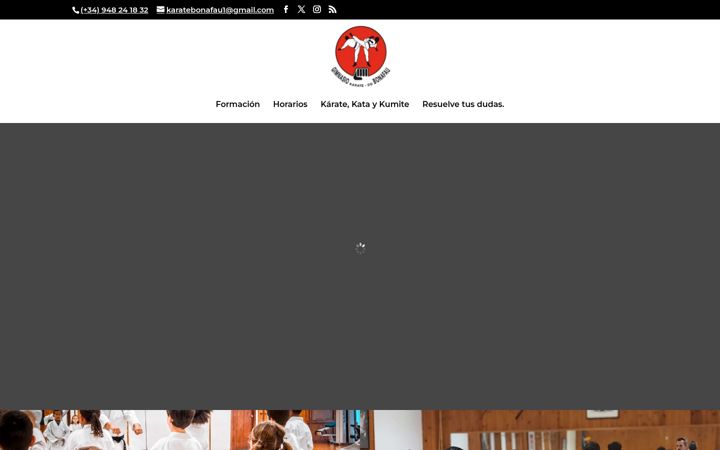Screenshot of gimnasiobonafau.es