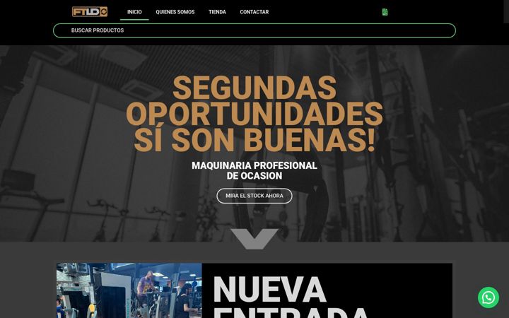 Screenshot of gimnasiosegundamano.com